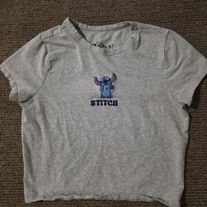Gray Stitch Kids Short Sleeve Tee